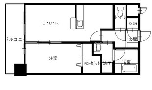 ABITI浜町の物件間取画像